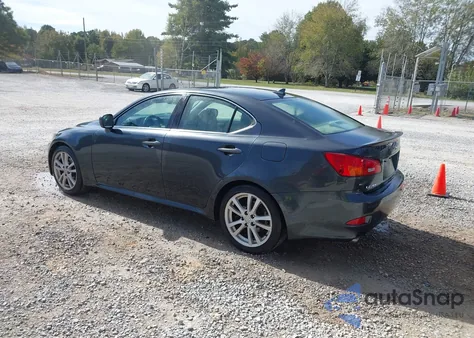 2007 Lexus Is 250 из США, поврежденный, VIN JTHBK262472049092